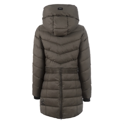 Cavallo MAYA Parka Dynejakke /Walnut Brun - Rug med rideslids