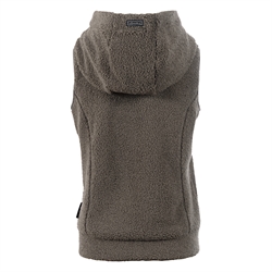 Cavallo MEG Teddy-Fleece Vest / Walnut - Ryg