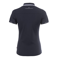 Cavallo Pique Polo shirt / Navy - Ryg