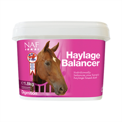 NAF Haylage Balancer - Dagligt tilskud til heste som fodres med wrap og hø