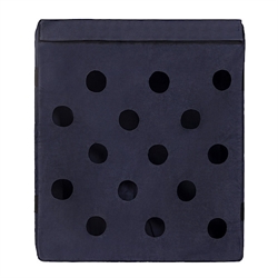 QHP Hay Cushion /Navy - Forside med huller