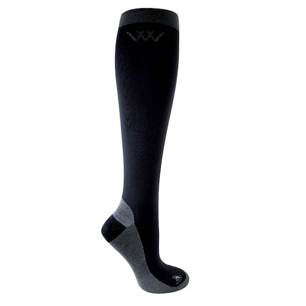 Woof Wear Competition Riding Socks 2 par /Sort