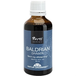 Baldrian dråber 50 ml.